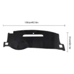 Dashboard Cover Mat for 2007-2014 Chevrolet Silverado and 2007-2013 GMC Sierra - Image 7