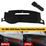 Dashboard Cover Mat for 2007-2014 Chevrolet Silverado and 2007-2013 GMC Sierra - Image 9