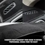 Dashboard Cover Mat for 2007-2014 Chevrolet Silverado and 2007-2013 GMC Sierra - Image 12