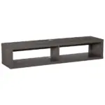 Floating TV Stand Wall Mounted Media Console Storage Shelf Dark Grey for Living Room Home Office
