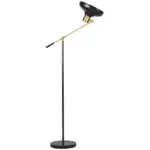 Floor Lamps for Living Room, Industrial Standing Lamp with Balance Arm, Adjustable Head, 31.5"x11.75"x65", Black - Image 11