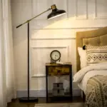 Floor Lamps for Living Room, Industrial Standing Lamp with Balance Arm, Adjustable Head, 31.5"x11.75"x65", Black - Image 10