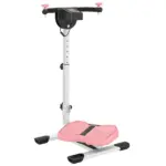 Soozier Foldable Ab Twister Exercise Board with LCD Display and Adjustable Handle Pink - Image 11