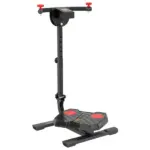 Foldable Ab Twister Board with LCD Display and Adjustable Handle, Red - Image 11