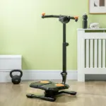 Foldable Ab Twister Exercise Board with Adjustable Handle and LCD Monitor - Image 10