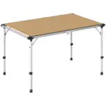 Outsunny Folding Camping Table, Adjustable Height Aluminum Table, Portable Camping Table for Picnic, Beach, BBQ - Image 12