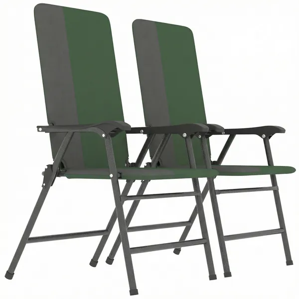folding-patio-chairs-set-of-2-padded-high-back-lawn-camping-chairs-with-armrests-600d-oxford-fabric-dark-green.webp Folding Patio Chairs Set of 2, Padded High Back Lawn Camping Chairs with Armrests, 600D Oxford Fabric, Dark Green - Image 1