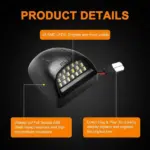 LED License Plate Light Pair Compatible with 2000 to 2006 Chevy Tahoe Suburban GMC Yukon XL - Image 5