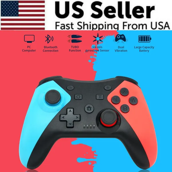 for-nintendo-switch-wireless-pro-controller-gamepad-joypad-joystick-remote-gift-5.webp Wireless Game Controller Compatible with Nintendo Switch, OLED, Lite and PC - Image 1