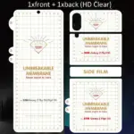 Hydrogel Screen Protector and Camera Lens Cover for Samsung Galaxy Z Flip 3 5G - Image 11