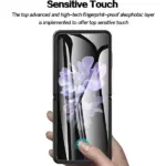 Hydrogel Screen Protector and Camera Lens Cover for Samsung Galaxy Z Flip 3 5G - Image 16