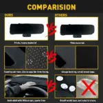 Dashboard Cover Mat for 2007-2011 Toyota Camry - Image 3