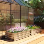 2-Pack Galvanized Raised Garden Beds 4 x 2 x 1 Ft Metal Planter Boxes Silver - Image 8
