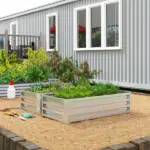 2-Pack Galvanized Raised Garden Beds 4 x 2 x 1 Ft Metal Planter Boxes Silver - Image 9