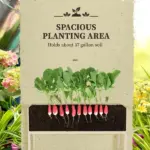 Outsunny Galvanized Raised Garden Bed Cream Metal Planter Box with Legs Storage Shelf Bed Liner for Efficient Gardening - Image 4