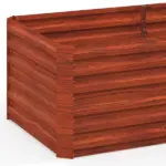 Galvanized Raised Garden Bed, Steel Outdoor Planters with Reinforced Rods,  71'' x 36'' x 23'', Dark Brown - Image 9