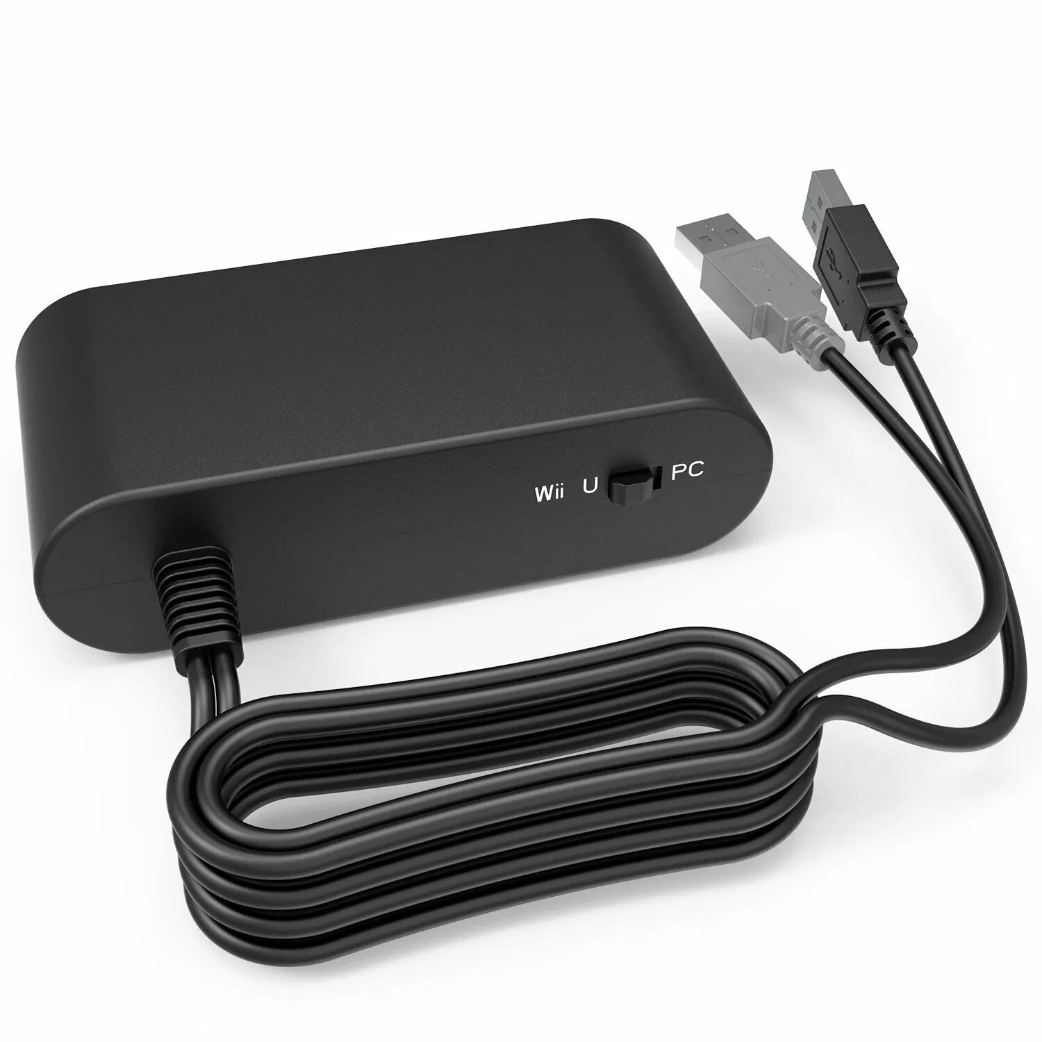 4-Port GameCube Controller Adapter for Nintendo Switch, Wii U and PC