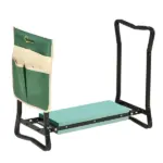 Outsunny Garden Kneeling Bench with 1 Large Side Tool Pouch and Easy Folding Design, Garden Kneeler Seat for Transport and Storage - Image 11