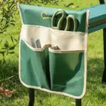 Outsunny Garden Kneeling Bench with 1 Large Side Tool Pouch and Easy Folding Design, Garden Kneeler Seat for Transport and Storage - Image 9