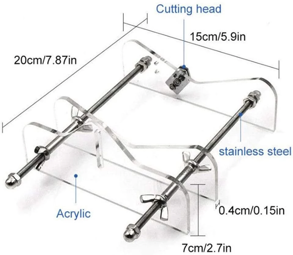 Adjustable Glass Bottle Cutter Kit for Beer Wine Bottles and Jars