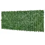 Outsunny Grass Wall Panels, 118x39 Artificial Grass Wall, Outdoor Fabric, Greenery Backdrop Panels Wall for Outdoor, Indoor, Dark Green - Image 11