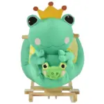 Green Frog Plush Rocking Horse with Music, Seat Belt and Hand Puppet, Ages 18 to 36 Months - Image 8