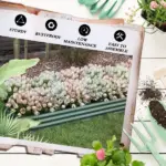 Green Galvanized Garden Bed 8' Metal Planter Box DIY Stock Tank Safety Edging for Herbs Vegetables - Image 7