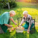 Outsunny Green Garden Kneeler and Seat Bench - Padded, Foldable Stool with Gardening Knee Pads for Comfortable Planting - Image 10