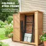 Greenhouse for Outdoors, Portable Greenhouse with 6 Shelves, UV-resistant PE Cover, Roll-up Door, White - Image 8
