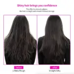 Electric Ceramic Hot Comb Hair and Beard Straightener 3 Heat Settings - Image 8