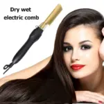 Electric Ceramic Hot Comb Hair and Beard Straightener 3 Heat Settings - Image 17