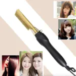 Electric Ceramic Hot Comb Hair and Beard Straightener 3 Heat Settings - Image 18