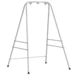 Hammock Chair Stand Indoor and Outdoor Use with Anti-Slip Foot Pads, 2 Carabiners, White - Image 11