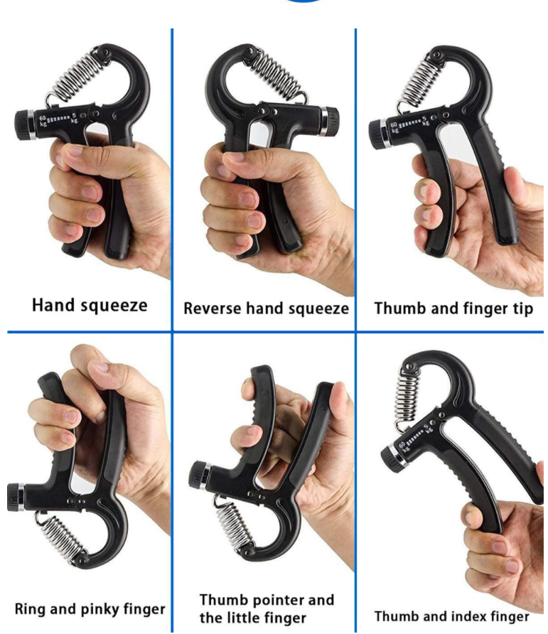 Adjustable Hand Grip Strength Trainer and Exerciser