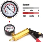 Handheld Vacuum Pressure Pump Tester and Brake Bleeder Kit with Case - Image 6