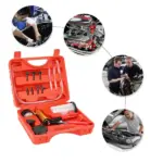 Handheld Vacuum Pressure Pump Tester and Brake Bleeder Kit with Case - Image 12
