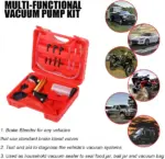 Handheld Vacuum Pressure Pump Tester and Brake Bleeder Kit with Case - Image 15