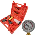 Handheld Vacuum Pressure Pump Tester and Brake Bleeder Kit with Case - Image 16