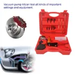 Handheld Vacuum Pressure Pump Tester and Brake Bleeder Kit with Case - Image 17