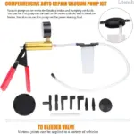 Handheld Vacuum Pressure Pump Tester and Brake Bleeder Kit with Case - Image 18