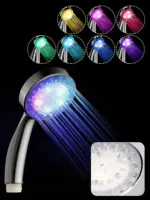 7 Color Water-Powered LED Handheld Shower Head - Image 3