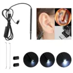 USB Ear Endoscope Camera with 6 LEDs and 3-in-1 Connector, 640x480 - Image 5