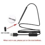 USB Ear Endoscope Camera with 6 LEDs and 3-in-1 Connector, 640x480 - Image 6