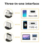 USB Ear Endoscope Camera with 6 LEDs and 3-in-1 Connector, 640x480 - Image 7