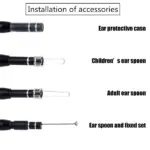 USB Ear Endoscope Camera with 6 LEDs and 3-in-1 Connector, 640x480 - Image 8