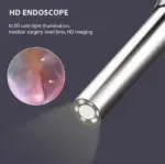 USB Ear Endoscope Camera with 6 LEDs and 3-in-1 Connector, 640x480 - Image 10