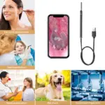 USB Ear Endoscope Camera with 6 LEDs and 3-in-1 Connector, 640x480 - Image 13