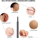 USB Ear Endoscope Camera with 6 LEDs and 3-in-1 Connector, 640x480 - Image 15