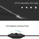 USB Ear Endoscope Camera with 6 LEDs and 3-in-1 Connector, 640x480 - Image 16