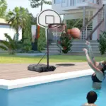 Height Adjustable Basketball Hoop, Portable Basketball Stand, 30" Backboard, Indoor Outdoor Goals Set for Kids Youth Adults - Image 2